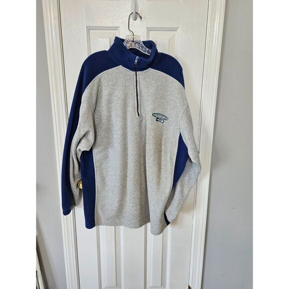 Vintage NFL Active Seahawks Fleece Pull over sweater size XL - Picture 1 of 5